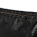 Patent Medium Pelham Shoulder Bag Black