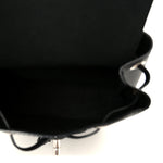 Calfskin Lockme Mini Backpack Black