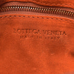 Suede Maxi Intrecciato Padded Chain Cassette Crossbody Bag Maple
