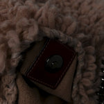 Wool Fur Small Falabella Tote Pink