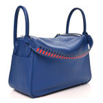 Swift Epsom Lindy 30 Tressage De Cuir Bleu Brighton Bleu Sapphire Capucine