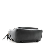 Pebbled Calfskin Soho Chain Backpack Black