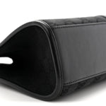 Monogram Bardot Shoulder Bag Black