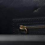 Smooth Calfskin Micro Luggage Navy Blue
