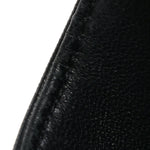 Lambskin Quilted Large CC Funky Town Hobo Black