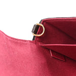 Monogram Pochette Felicie Chain Wallet Fuchsia