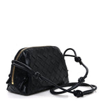 Nappa Intrecciato Concert Pouch Black