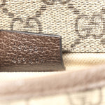 GG Supreme Monogram Neo Vintage Web Belt Bag Brown