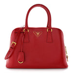 Saffiano Vernice Medium Promenade Tote Rosso