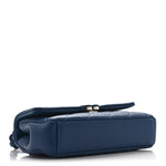 Caviar Quilted My Everything Small Flap Blue
