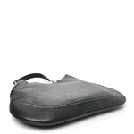 Soft Grained Calfskin Maxi B Hobo Black