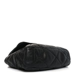 Lambskin Quilted Maxi Chanel 19 Flap Black