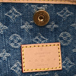 Monogram Denim CarryAll MM Blue