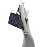 Visetos Medium Liz Reversible Shopper Tote Black