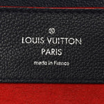 Soft Calfskin Lockme Backpack Marine Rouge