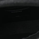 Ribbed Knit Small Ryan Bag Black