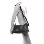 Goatskin The Large Cargo Bag Black