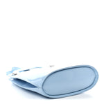 Brushed Calfskin North South Wanda Top Handle Bag Sky Blue