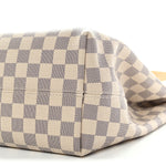Damier Azur Graceful MM Rose Ballerine