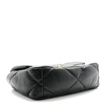 Lambskin Quilted Medium Chanel 19 Flap Black