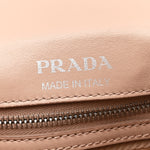 Soft Calfskin Impunture Diagramme Medium Chain Flap Shoulder Bag Cipria