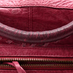 Agneau Classic Hardware Work Pourpre
