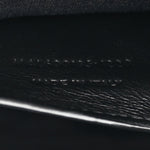Grain De Poudre Textured Mixed Matelasse Triquilt Medium Monogram Monochrome Satchel Black