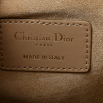 Calfskin Macro Cannage Small Book Tote Taupe