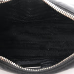 Tessuto Nylon Saffiano Mini Re-Edition 2005 Bag Black