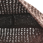 Raffia Crochet Woven Hobo Cacao Naturale