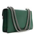 Dollar Calfskin Crystal Small Dionysus Shoulder Bag Emerald