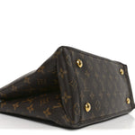 Monogram Flower Tote Black