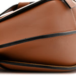 Calfskin Jacquard Small Gate Dual Bag Tan