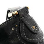 Calfskin Paddington Hobo Black