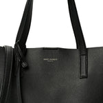 Calfskin Toy Shopping Tote Black