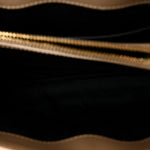 Calfskin Y Quilted Monogram Small Loulou Chain Satchel Dark Beige