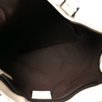 GG Plus Monogram Small Vertical Tote Off White