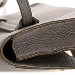 Calfskin Marcie Convertible Belt Bag Cashmere Grey