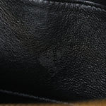 Lambskin Matelasse Chevron Monogram Envelope Chain Wallet Black