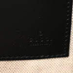 GG Supreme Monogram Kingsnake Zip Wristlet Pouch Black Grey