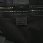 GG Supreme Monogram Caleido Web Vertical Tote Black