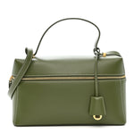 Saddle Calfskin Extra Bag L27 Dark Lichen