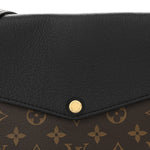 Monogram Twice Pochette Black