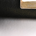 Caviar Quilted Mini Sweetheart Rectangular Flap Black