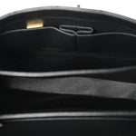 Lambskin Quilted Small Trendy CC Dual Handle Flap Bag Black