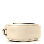 Sakai Be Green Calfskin Diagonal Stitched Mini Blondie Shoulder Bag Mystic White
