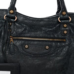 Agneau Giant 12 Rose Gold Hardware City Dark Night
