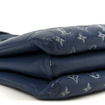 Lambskin Embossed Monogram Coussin PM Denim Blue