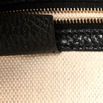 Pebbled Calfskin Medium Soho Chain Shoulder Bag Black