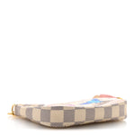 Damier Azur 2018 Christmas Animation Mini Pochette Accessories